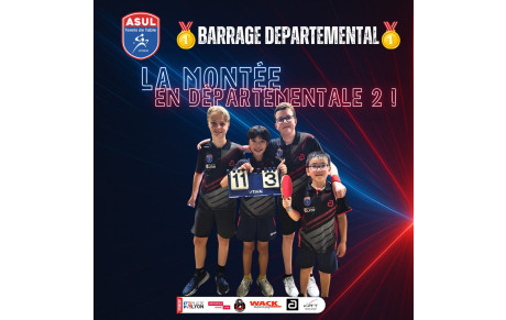 Titres &amp; barrages 2024-2025